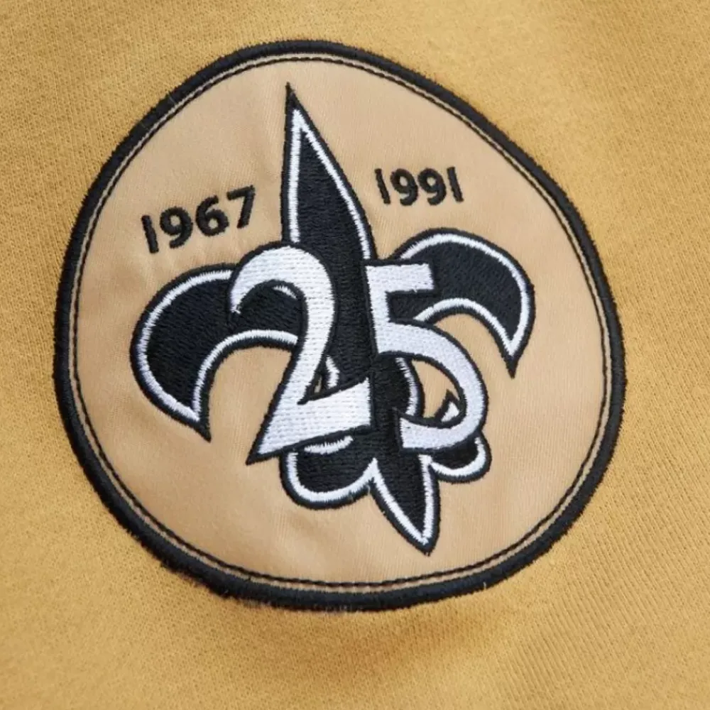 Apparel Mitchell & Ness Hoodies & Sweatshirts-All Over Crew 3.0 New Orleans Saints
