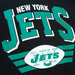 Apparel Mitchell & Ness Hoodies & Sweatshirts-All Over Crew 3.0 New York Jets