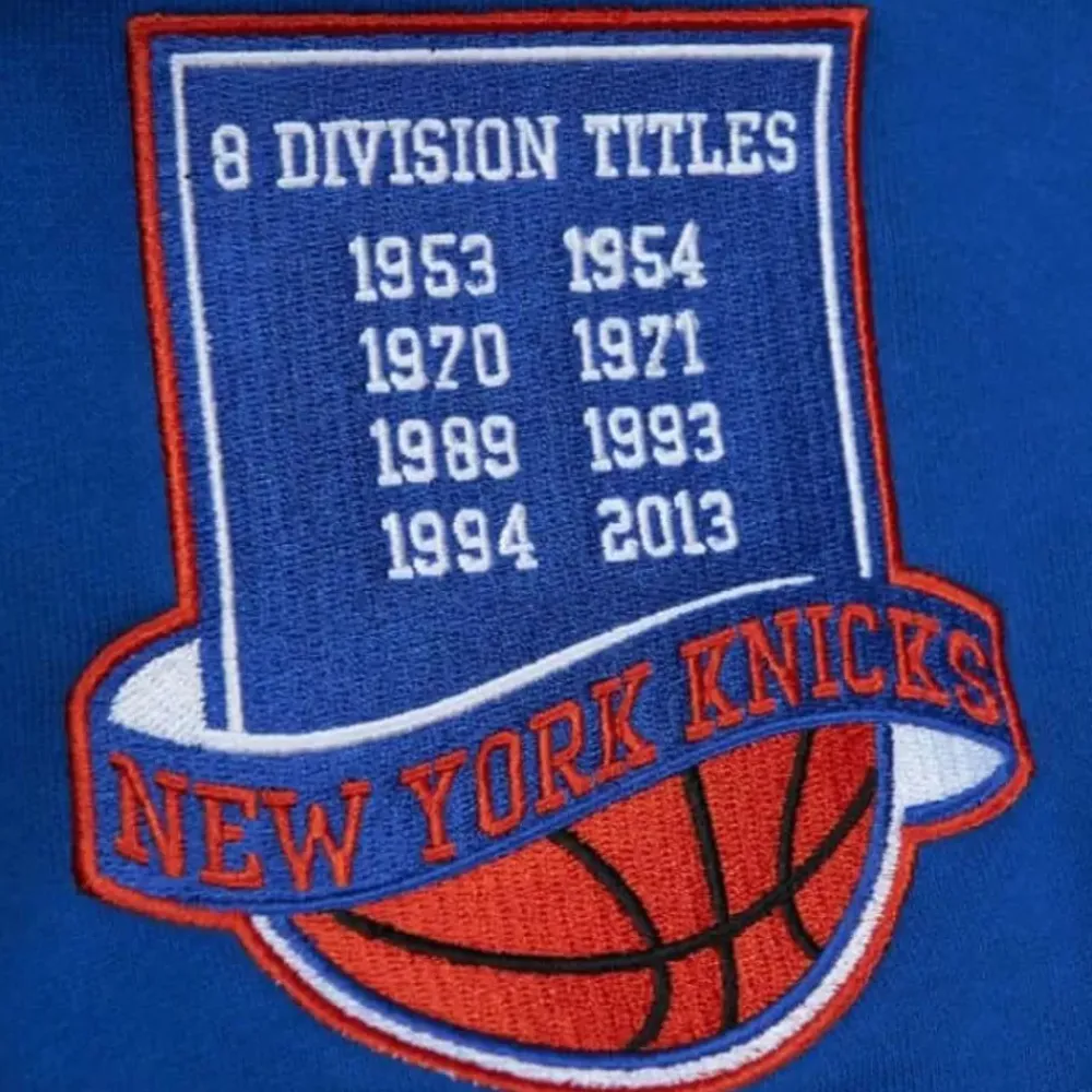 Apparel Mitchell & Ness T-Shirts & Tops-All Over Crew 2.0 New York Knicks
