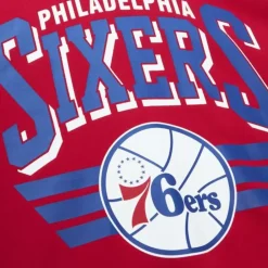 Apparel Mitchell & Ness Hoodies & Sweatshirts-All Over Crew 3.0 Philadelphia 76Ers