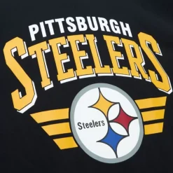 Apparel Mitchell & Ness Hoodies & Sweatshirts-All Over Crew 3.0 Pittsburgh Steelers