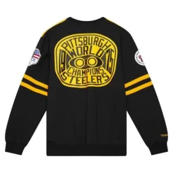 Apparel Mitchell & Ness T-Shirts & Tops-All Over Crew 2.0 Pittsburgh Steelers