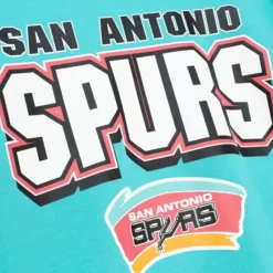 Apparel Mitchell & Ness T-Shirts & Tops-All Over Crew 2.0 San Antonio Spurs