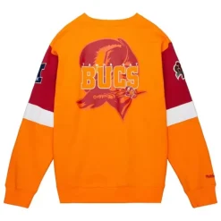 Apparel Mitchell & Ness Hoodies & Sweatshirts-All Over Crew 3.0 Tampa Bay Buccaneers