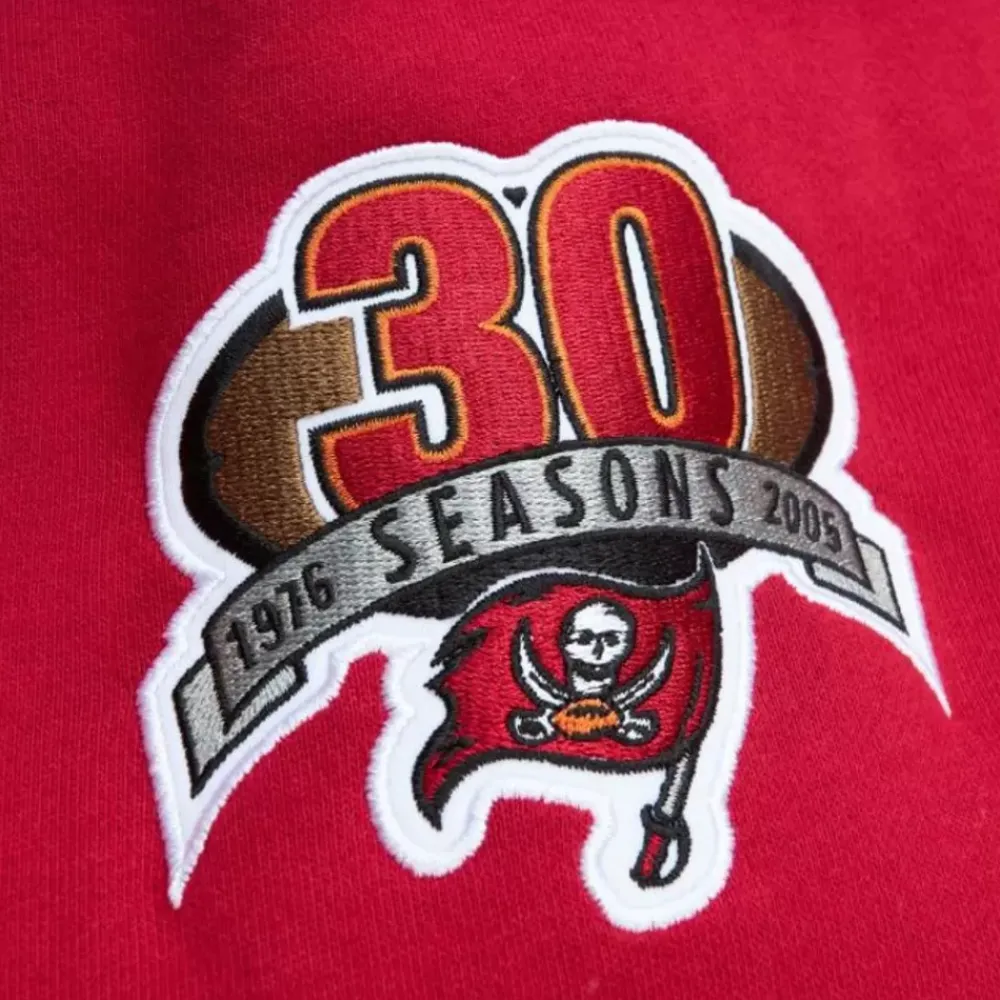 Apparel Mitchell & Ness Hoodies & Sweatshirts-All Over Crew 3.0 Tampa Bay Buccaneers