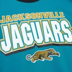 Apparel Mitchell & Ness T-Shirts & Tops-All Over Crew 2.0 Tee Jacksonville Jaguars