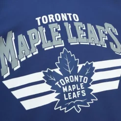 Apparel Mitchell & Ness Hoodies & Sweatshirts-All Over Crew 3.0 Toronto Maple Leafs