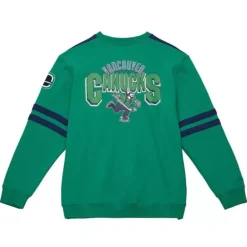 Apparel Mitchell & Ness Hoodies & Sweatshirts-All Over Crew 2.0 Vancouver Canucks