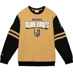 Apparel Mitchell & Ness Hoodies & Sweatshirts-All Over Crew 2.0 Vegas Golden Knights