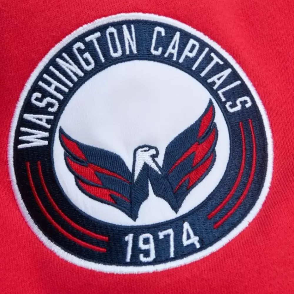 Apparel Mitchell & Ness Hoodies & Sweatshirts-All Over Crew 3.0 Washington Capitals