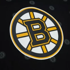 Apparel Mitchell & Ness Hoodies & Sweatshirts-Aop Fleece Hoodie Boston Bruins