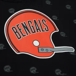 Apparel Mitchell & Ness Hoodies & Sweatshirts-Aop Fleece Hoodie Cincinnati Bengals