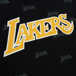 Apparel Mitchell & Ness Hoodies & Sweatshirts-Aop Fleece Hoodie Los Angeles Lakers