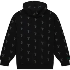 Apparel Mitchell & Ness Hoodies & Sweatshirts-Aop Fleece Hoodie Milwaukee Bucks