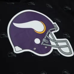 Apparel Mitchell & Ness Hoodies & Sweatshirts-Aop Fleece Hoodie Minnesota Vikings