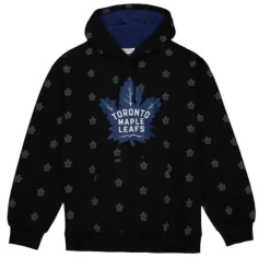 Apparel Mitchell & Ness Hoodies & Sweatshirts-Aop Fleece Hoodie Toronto Maple Leafs