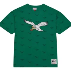 Apparel Mitchell & Ness T-Shirts & Tops-Aop S/S Top Philadelphia Eagles