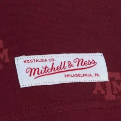 Apparel Mitchell & Ness T-Shirts & Tops-Aop Ss Top Texas A&M University