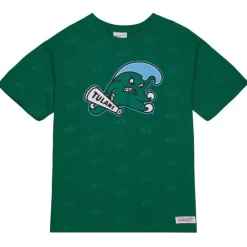 Apparel Mitchell & Ness T-Shirts & Tops-Aop Ss Top Tulane University