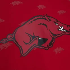 Apparel Mitchell & Ness T-Shirts & Tops-Aop Ss Top University Of Arkansas
