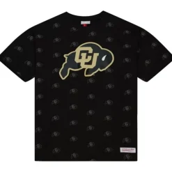 Apparel Mitchell & Ness T-Shirts & Tops-Aop Ss Top University Of Colorado Boulder