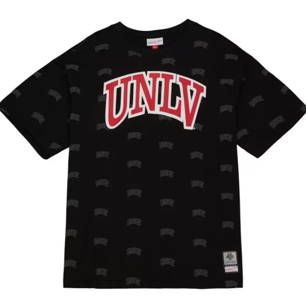 Apparel Mitchell & Ness T-Shirts & Tops-Aop Ss Top Unlv