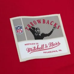 Apparel Mitchell & Ness Hoodies & Sweatshirts-Arch Team Crew San Francisco 49Ers