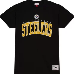 Apparel Mitchell & Ness T-Shirts & Tops-Arch Tee Pittsburgh Steelers