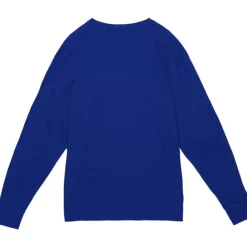 Apparel Mitchell & Ness T-Shirts & Tops-Arched Logo Slub Ls Tee Los Angeles Dodgers