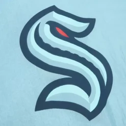 Apparel Mitchell & Ness Jackets & Outerwear-Arched Retro Lined Windbreaker Seattle Kraken