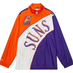 Apparel Mitchell & Ness Jackets & Outerwear-Arched Retro Lined Windbreaker Phoenix Suns