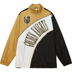 Apparel Mitchell & Ness Jackets & Outerwear-Arched Retro Lined Windbreaker Vegas Golden Knights