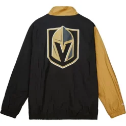 Apparel Mitchell & Ness Jackets & Outerwear-Arched Retro Lined Windbreaker Vegas Golden Knights
