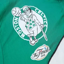 Apparel Mitchell & Ness Jackets & Outerwear-Arched Retro Lined Windbreaker Boston Celtics