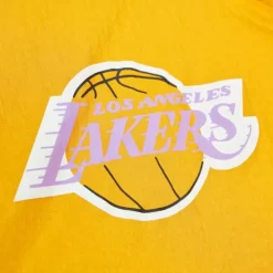 Apparel Mitchell & Ness Jackets & Outerwear-Arched Retro Lined Windbreaker Los Angeles Lakers
