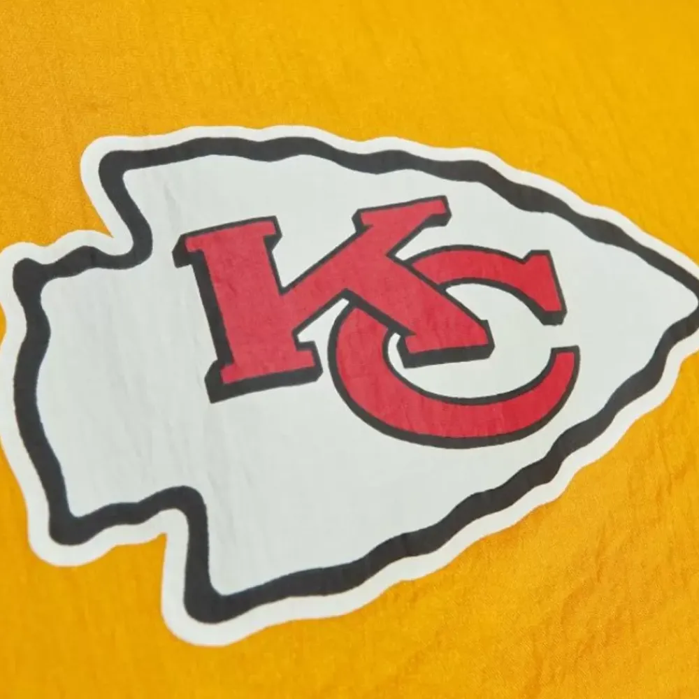 Apparel Mitchell & Ness Jackets & Outerwear-Arched Retro Lined Windbreaker Kansas City Chiefs