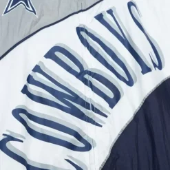 Apparel Mitchell & Ness Jackets & Outerwear-Arched Retro Lined Windbreaker Dallas Cowboys