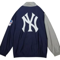 Apparel Mitchell & Ness Jackets & Outerwear-Arched Retro Lined Windbreaker New York Yankees