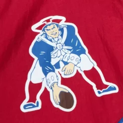 Apparel Mitchell & Ness Jackets & Outerwear-Arched Retro Lined Windbreaker New England Patriots