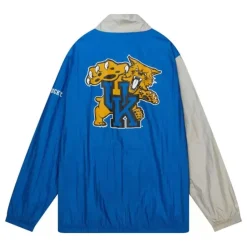 Apparel Mitchell & Ness Jackets & Outerwear-Arched Retro Lined Windbreaker University Of Kentucky