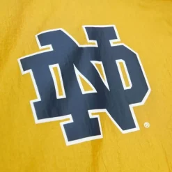 Apparel Mitchell & Ness Jackets & Outerwear-Arched Retro Lined Windbreaker University Of Notre Dame