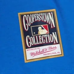 Apparel Mitchell & Ness T-Shirts & Tops-Arched Vintage Logo Tee Los Angeles Dodgers