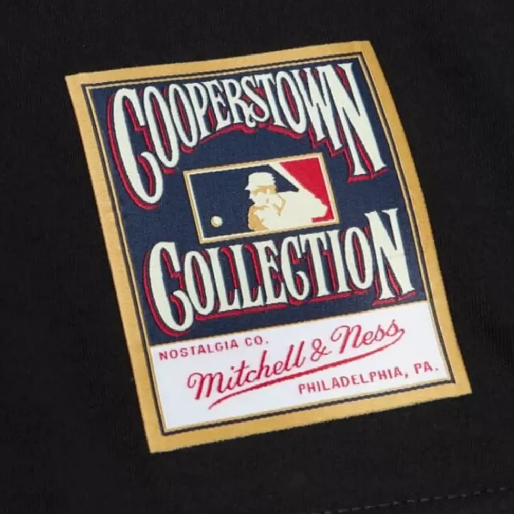 Apparel Mitchell & Ness T-Shirts & Tops-Arched Vintage Logo Tee San Francisco Giants