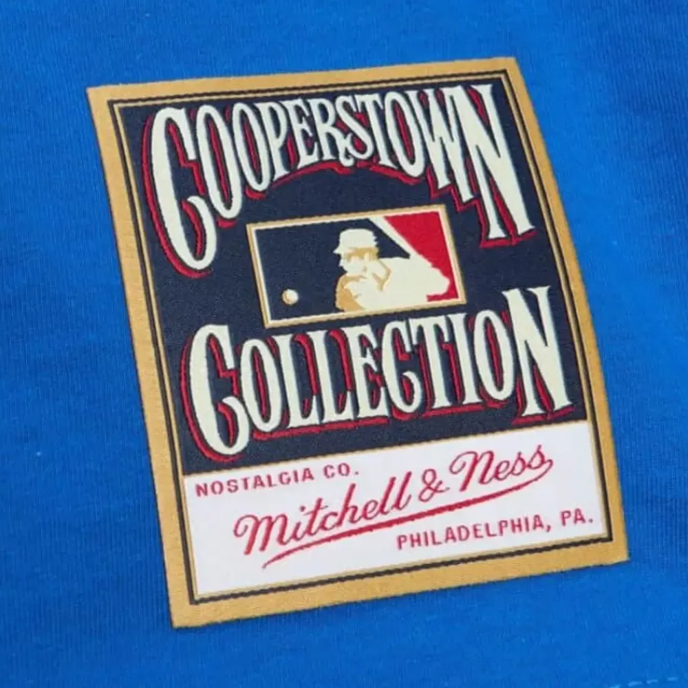 Apparel Mitchell & Ness T-Shirts & Tops-Arched Vintage Logo Tee Texas Rangers