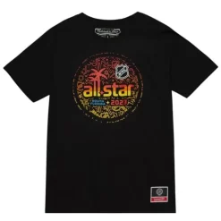 Apparel Mitchell & Ness T-Shirts & Tops-Asg Circle Doodle Tee All Star