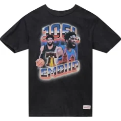 Apparel Mitchell & Ness T-Shirts & Tops-Asg Concert Tee Players Association Joel Embiid