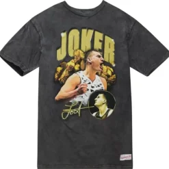 Apparel Mitchell & Ness T-Shirts & Tops-Asg Concert Tee Players Association Nikola Jokic