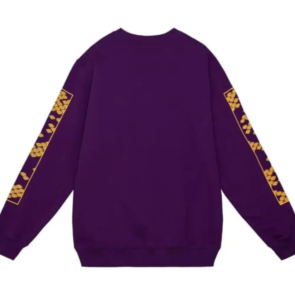 Apparel Mitchell & Ness Hoodies & Sweatshirts-Asian Heritage Crew 5.0 Los Angeles Lakers