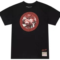 Apparel Mitchell & Ness T-Shirts & Tops-Asian Heritage Ss Tee 5.0 Chicago Bulls