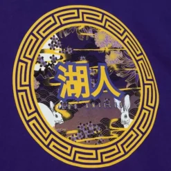 Apparel Mitchell & Ness T-Shirts & Tops-Asian Heritage Ss Tee 5.0 Los Angeles Lakers